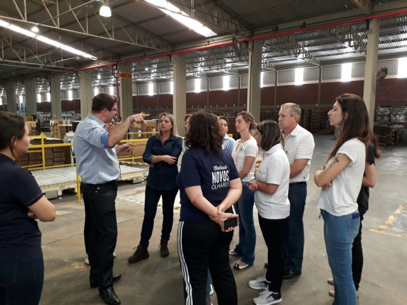 Sopasta recebe integrantes do Núcleo de Gestão pela Excelência da ACIAV Videira